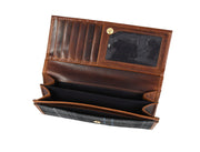 CABRINI Leather Clutch for Women