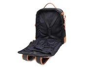 Mystic Matty Leather Backpack – Soft Matte Urban Style