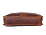 Cabrini Full-Grain Leather Messenger Bag – Fits 15.6