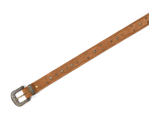 Rustic Chic Leather Belt