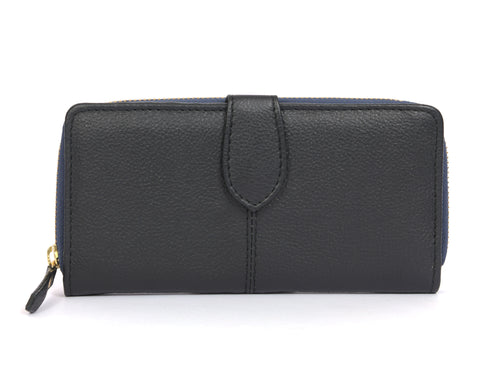 Leather Clutch Wallet For Women