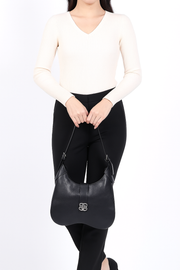 The Midnight Muse Leather Shoulder Bag