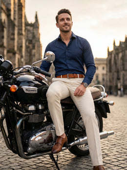 Frontier Leather Belt – Rugged Elegance in Top Grain Leather