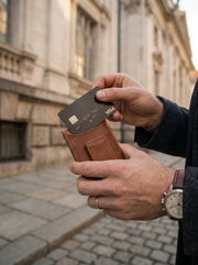 Heritage Slim Leather Card Holder