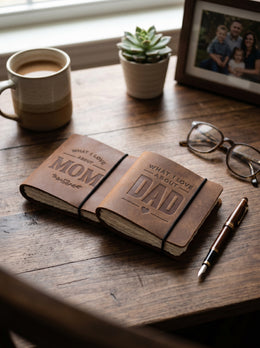 What I Love About Dad” – Personalized Memory & Log Book