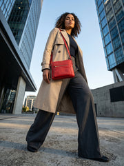 Chic Leather Sling Bag for Women