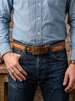 Valor Leather Belt