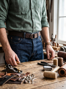 Prime Loop Leather Belt