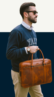 Cabrini Office Leather Bag