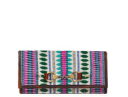 Dakota Jacquard Wallet – Dark Brown Edition