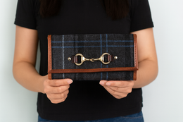CABRINI Leather Clutch for Women