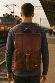 Leather Backpack – Timeless Handcrafted Carry Solution