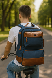 Mystic Matty Leather Backpack – Soft Matte Urban Style