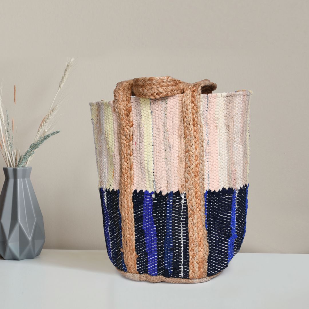 Wild Weave  Jute Tote Bag