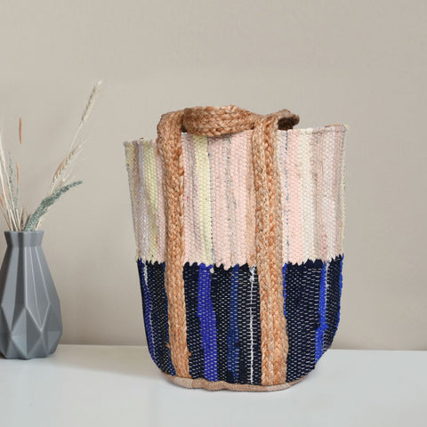 Wild Weave  Jute Tote Bag