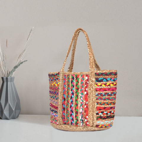 JuteScape Organic Jute Tote Bag