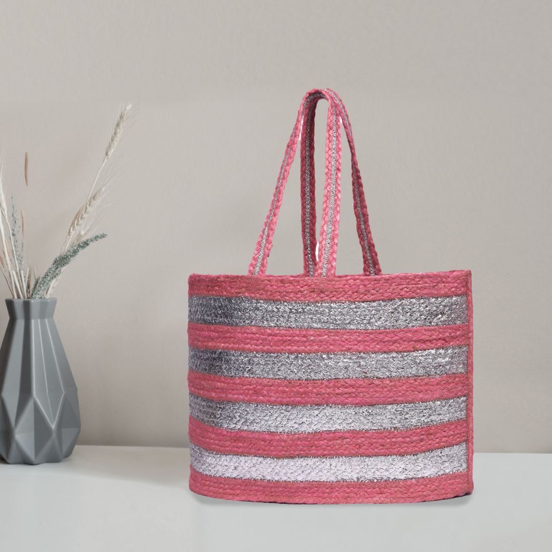 Organic Jute Tote Bag  ( LB - 788 )