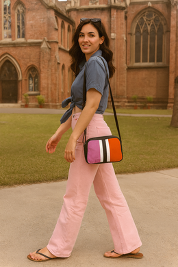 Classic Leather Crossbody Bag