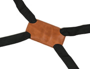 Chef & Artist Apron in Full Grain Leather – Tan Brown