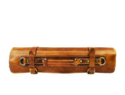 Top Grain Leather Knife Roll – 10 Slot Chef Tool Wrap