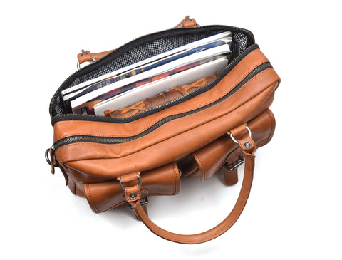 Leather Portfolio Bag ( PB-208  )