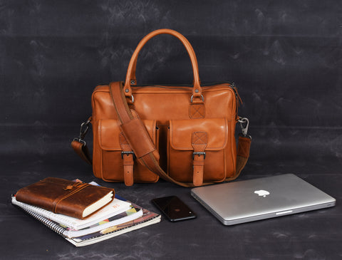 Leather Portfolio Bag ( PB-208  )