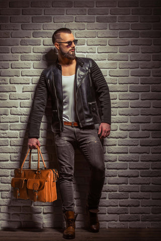 Leather Portfolio Bag ( PB-208  )