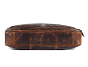 The Executive Quilted Leather Messenger Bag