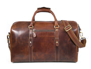 Full Grain Leather Weekender Bag – Penny Brown