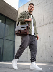 Heritage Leather Messenger Bag – Complete Product Details