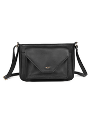 Chiz Leather Crossbody – Edgy & Everyday