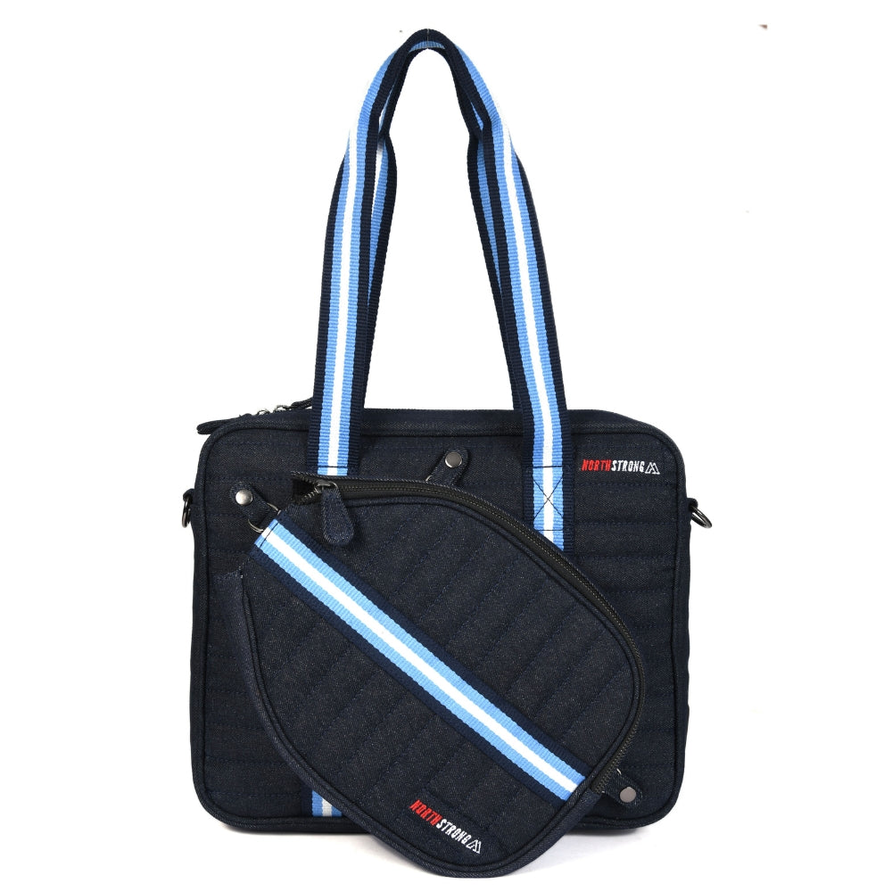 North Strong Split Pro Denim Pickleball Bag With USB Charging Port