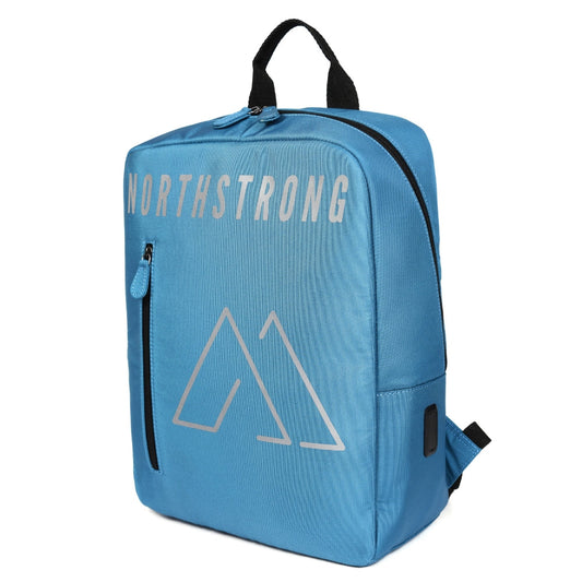 North Strong Pickleball Backpack USB Charging Port Sky Blue