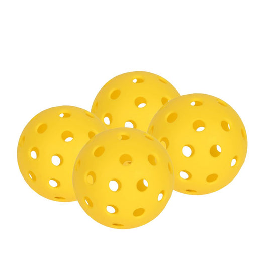 Set Of 2 Indoor Pickleball Balls 26 Hole Design High Performance Copy