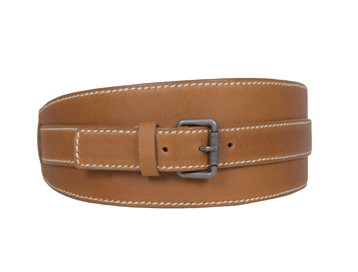 Crafted Core Leather Belt ( WBLT-591 )