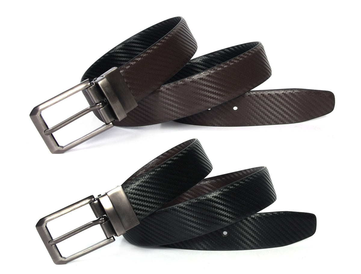 Gentleman's Loop Leather Reversible Belt ( WBLT-625 )