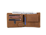 Cabrini Men's Classic Trifold Wallet – Brown