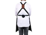 Turin Waxed Canvas Apron – Porpoise Grey