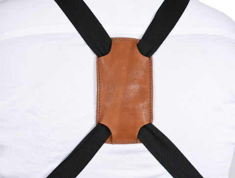 Manresa Leather Apron - Caramel Brown