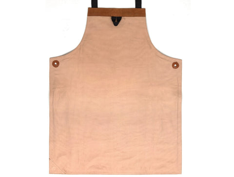 Manresa Leather Apron - Caramel Brown