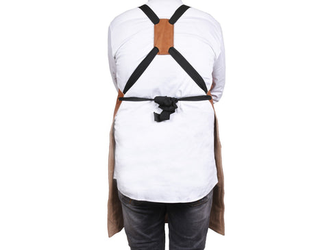 Manresa Leather Apron - Caramel Brown