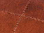 Arizona Leather Pillow Cover - Brown - Cabrini - Elegance Perfected