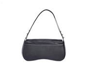 Black Quilted Shoulder Bag – Elegant Women’s Evening & Daily Carry Handbag - Cabrini - Elegance Perfected