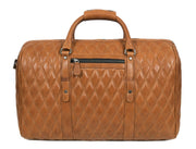 Cabrini 20 - Inch Quilted Leather Duffle Bag – Luxury Weekender & Travel Bag for Men and Women ✨ Storytelling Product Description - Cabrini - Elegance Perfected