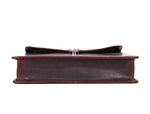 Cabrini Ember Leather Briefcase – Lockable & Padded for Laptops - Cabrini - Elegance Perfected
