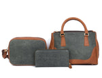 CABRINI Leather Handbag Set - Cabrini - Elegance Perfected