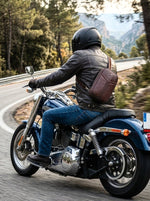 Cabrini Metro Sling Full Grain Biker Bag - Cabrini - Elegance Perfected