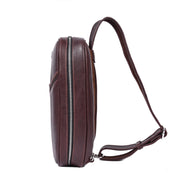 Cabrini Metro Sling Full Grain Biker Bag - Cabrini - Elegance Perfected