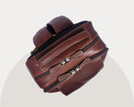 Cabrini Morano – Premium Full - Grain Brown Leather Laptop Backpack - Cabrini - Elegance Perfected