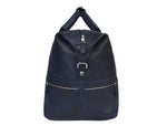 Cabrini Navy Blue Leather Duffle Bag – Spacious & Travel - Ready - Cabrini - Elegance Perfected